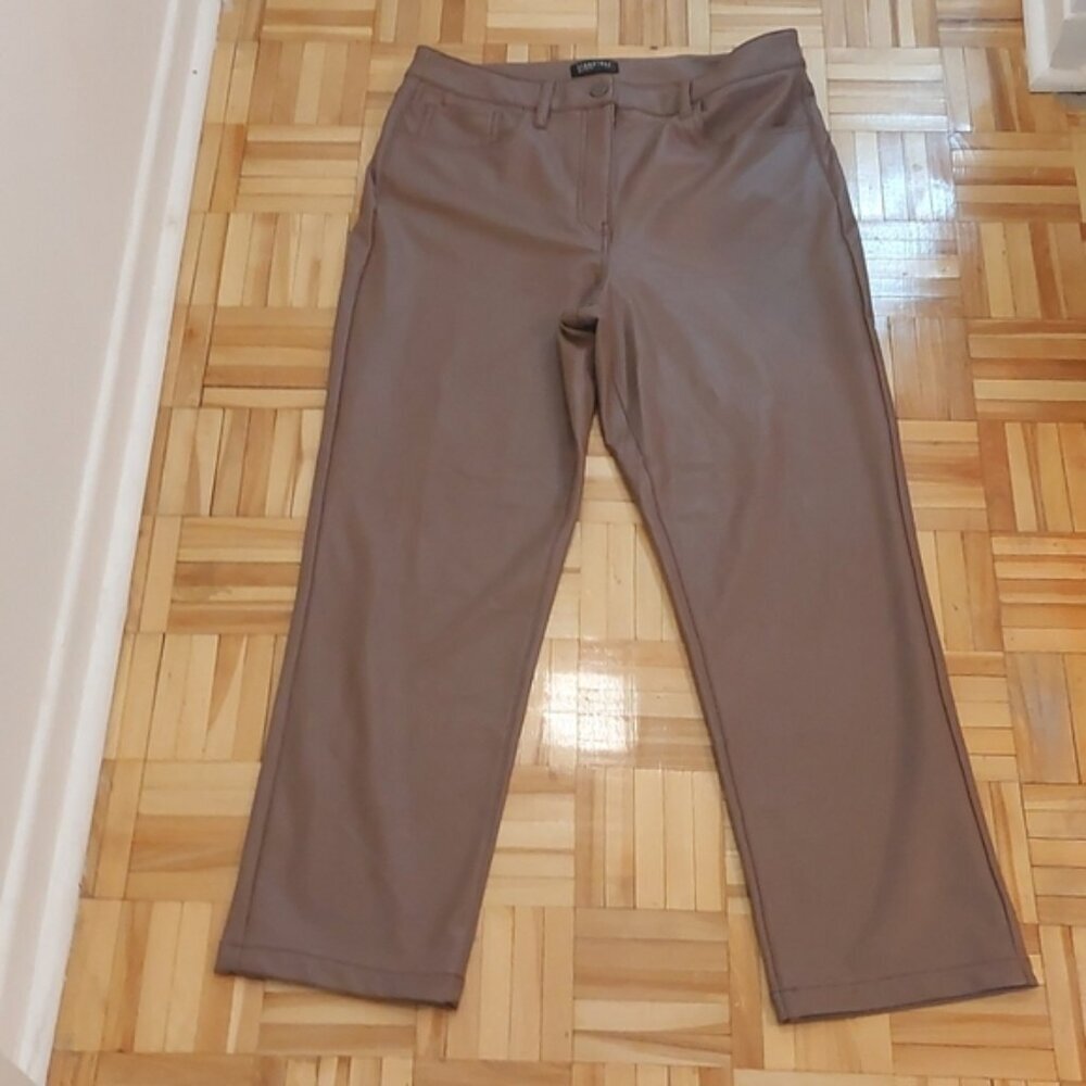 Reitmans faux leather pants bnwt size 14
